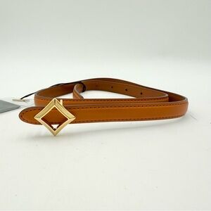 MCM Reversible Diamond Buckle Belt In Nappa Leather